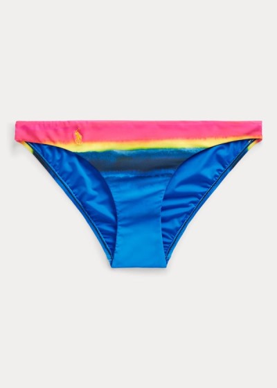 Fondo de Bikini Polo Ralph Lauren Mujer Multicolor - Dip-Dyed Hipster - XJTQD1372